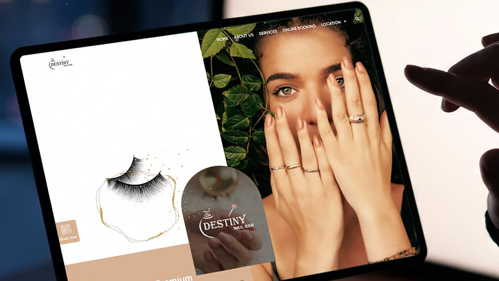 Veloura Nails home page