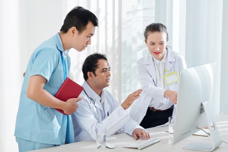 Developing hospital management software