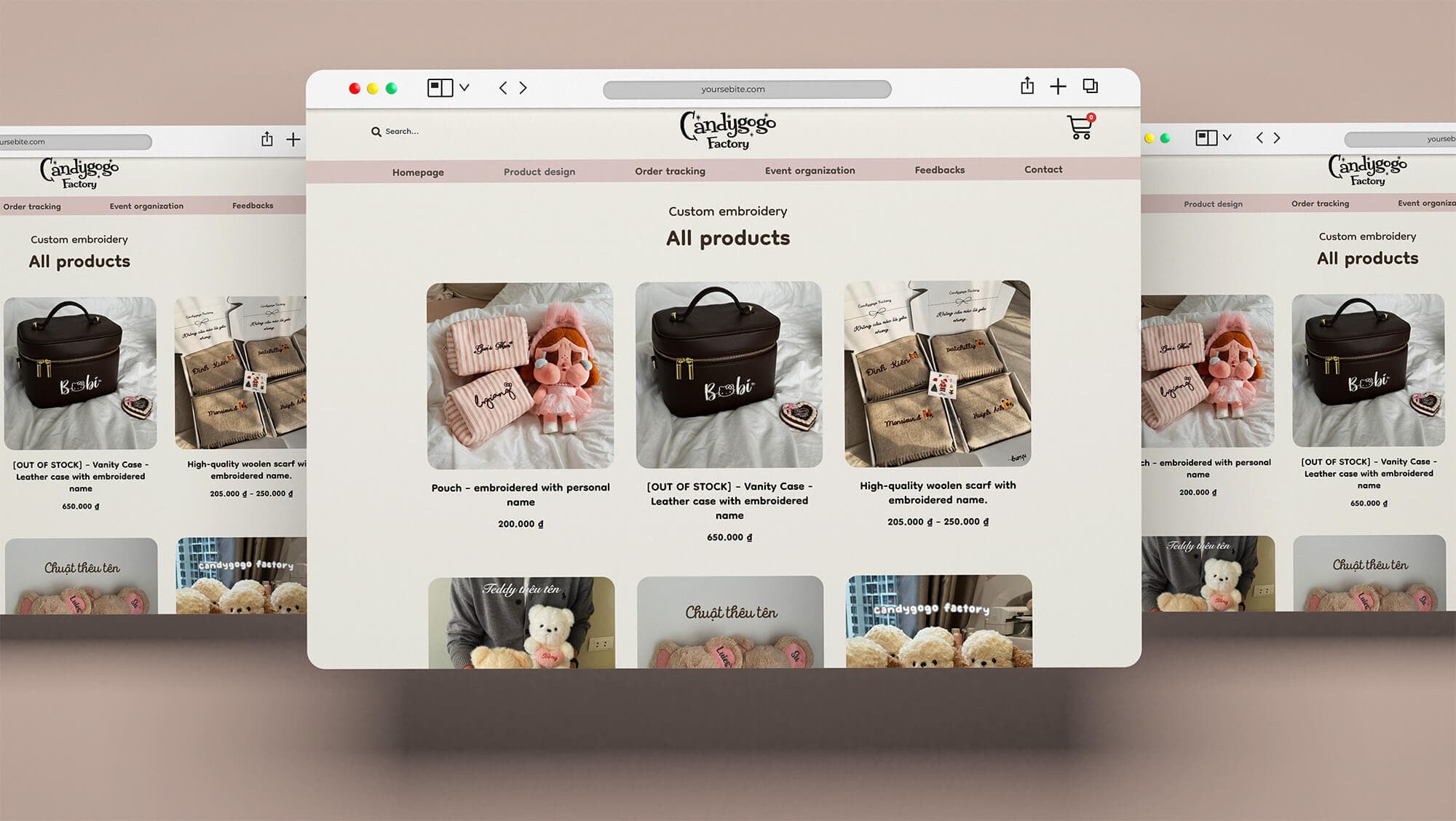 E-commerce website design - SoftBuild