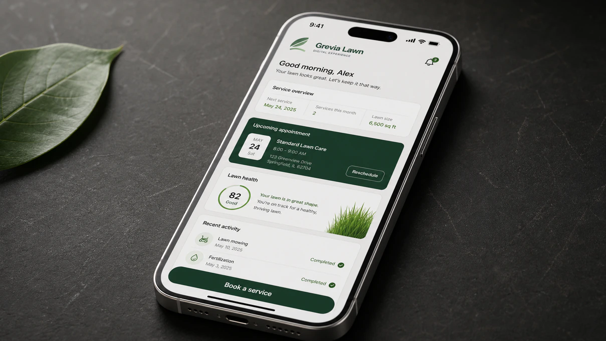 giao diện Grevia Lawn – case study giao diện Grevia Lawn – case study