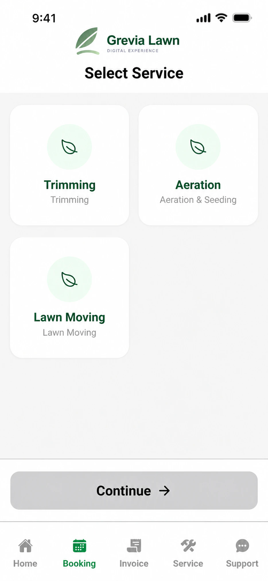 Chi tiết giao diện mobile app Nivora Connect