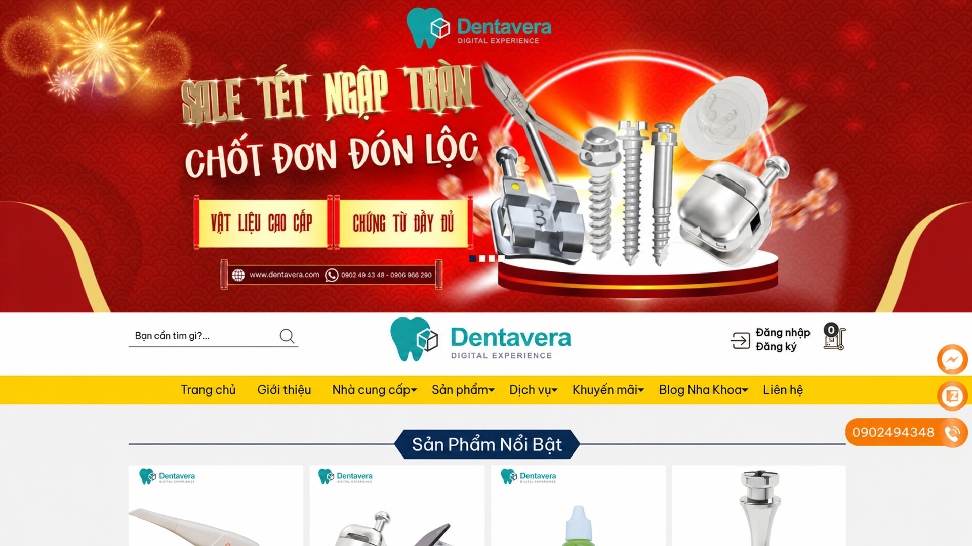 Giao diện website chuyên nghiệp - SoftBuild Giao diện website dự án mẫu 2 - Thiết kế bởi SoftBuild