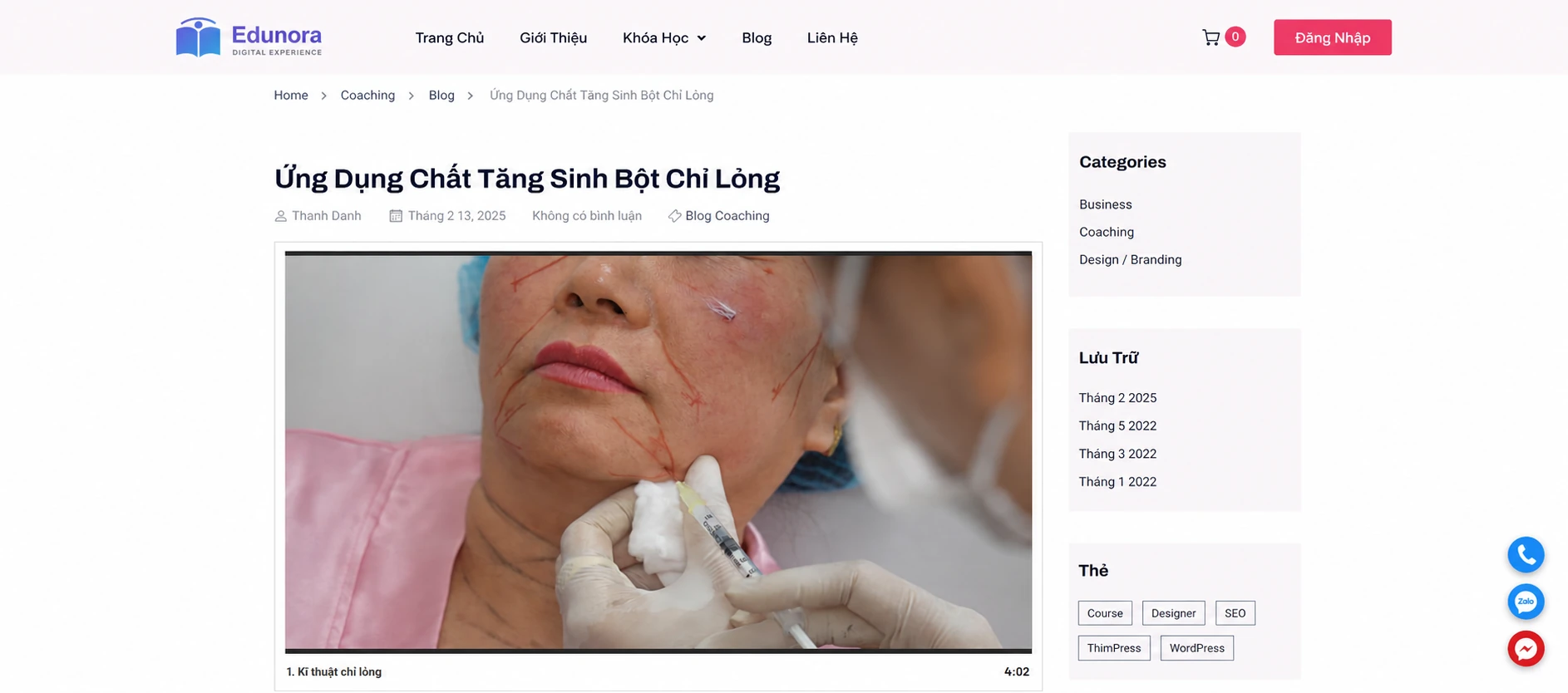 Giao diện dự án 3