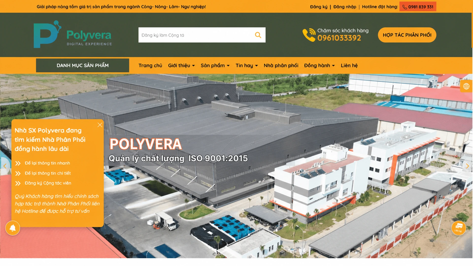Giao diện website chuyên nghiệp - SoftBuild Giao diện website dự án mẫu 1 - Thiết kế bởi SoftBuild