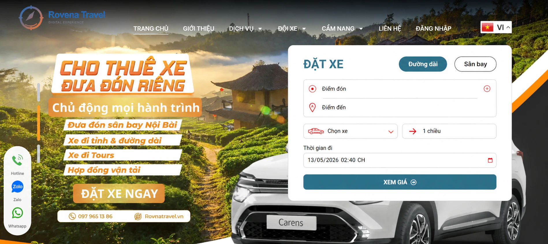 Giao diện dự án 1