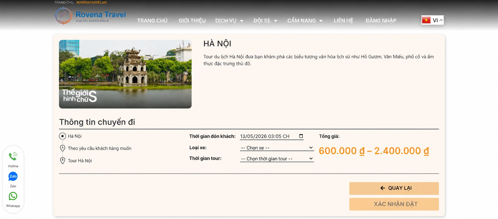Giao diện dự án 9