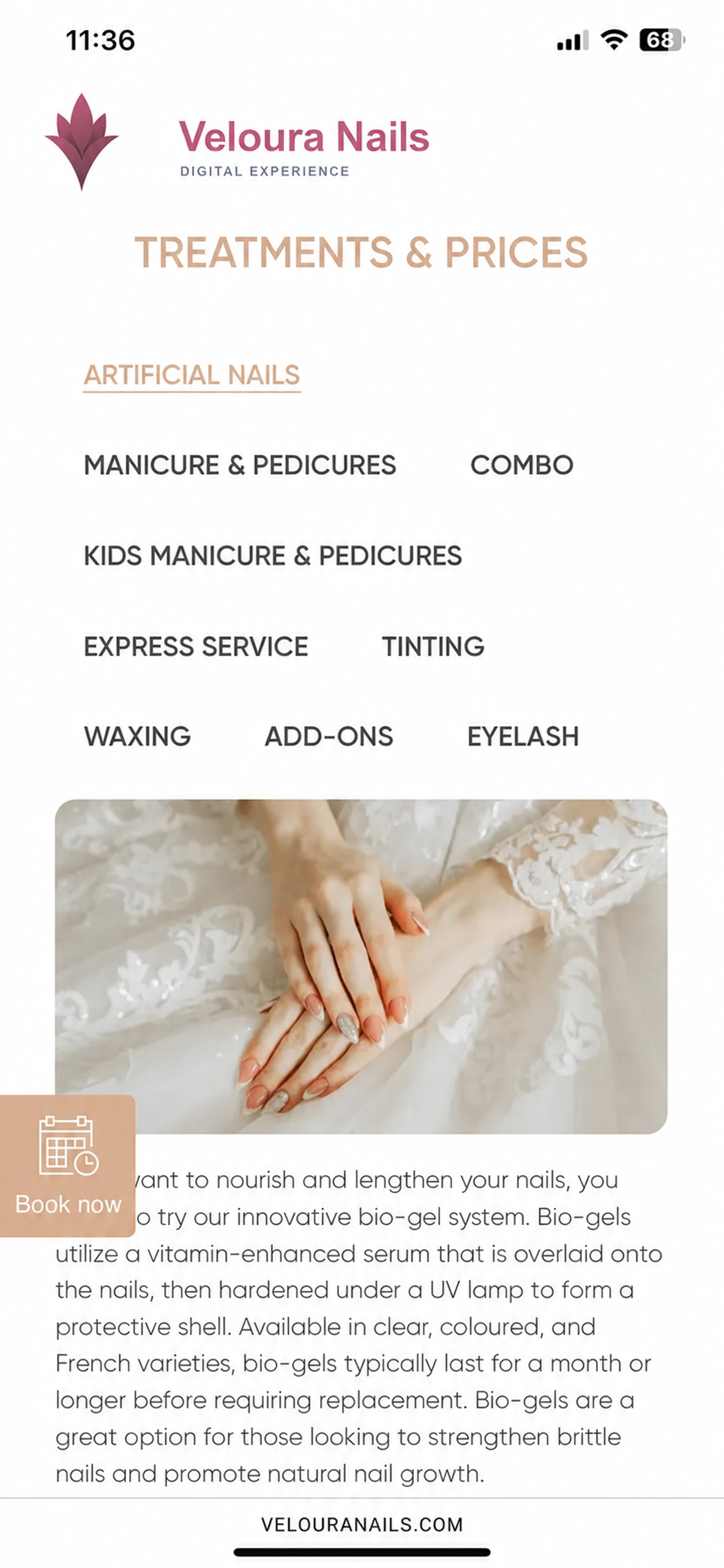 Giao diện mobile dự án 3